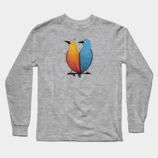 Two birds Long Sleeve T-Shirt